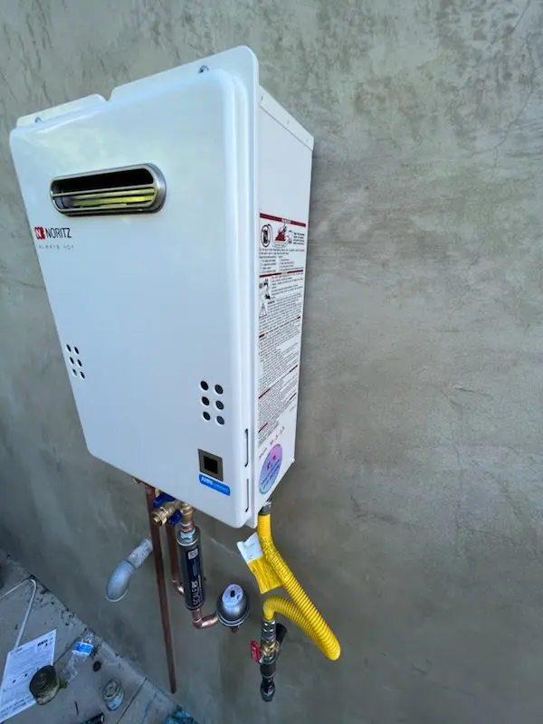 Tankless water heater installation for East Meriden homes